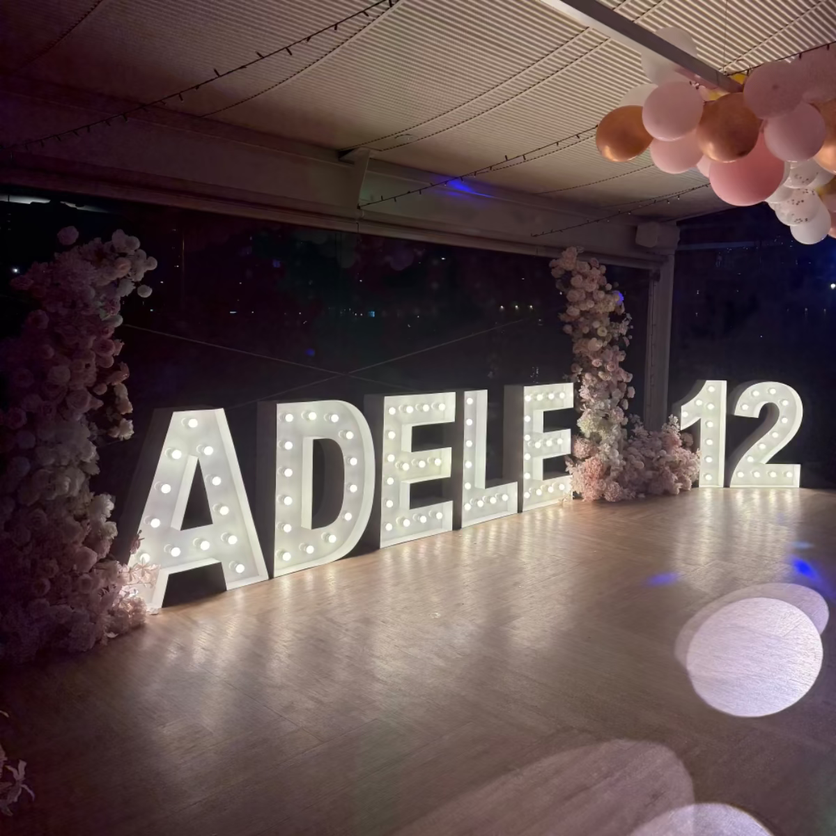 Custom Light Up Letters Hire Melbourne