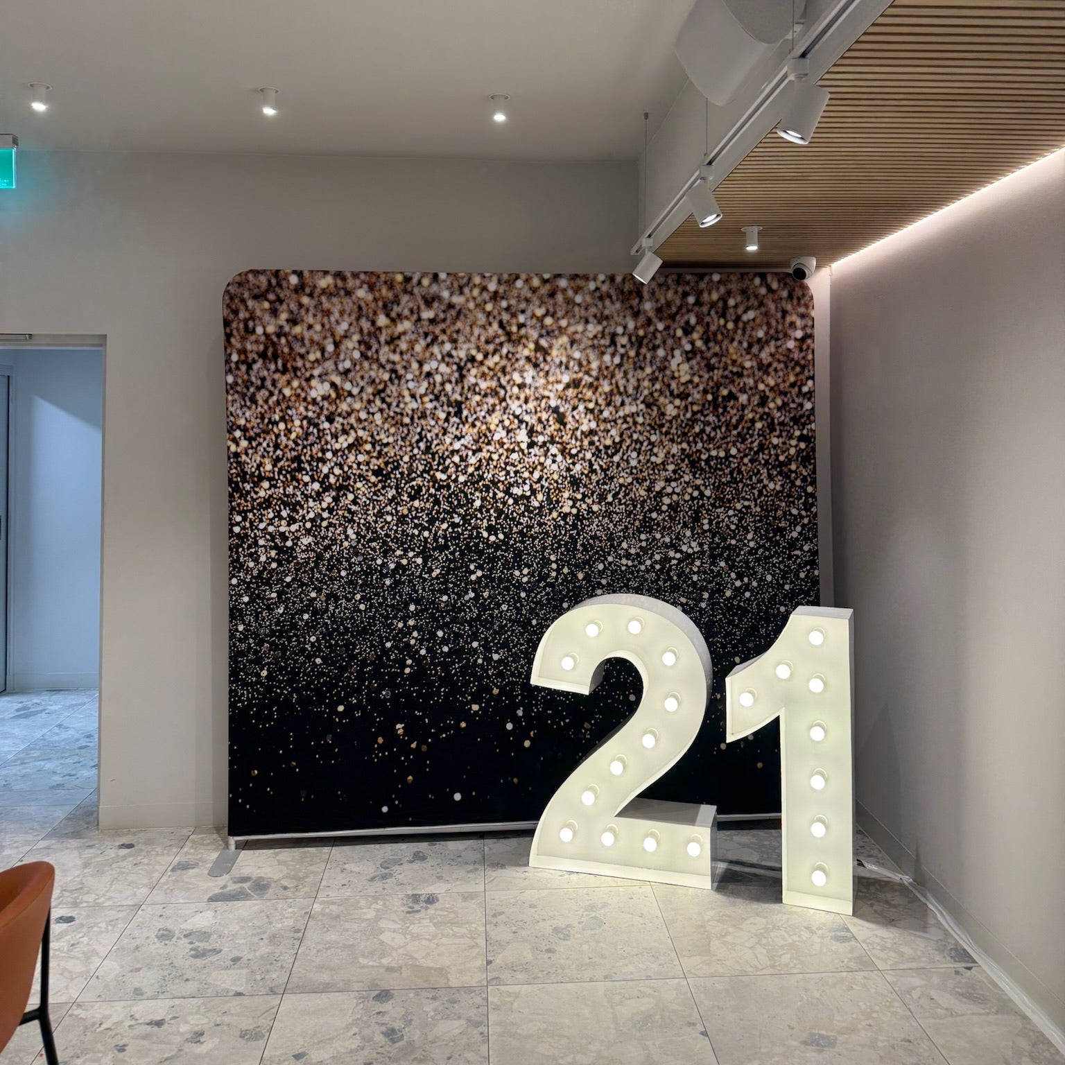 Giant Light Up Number Hire Melbourne – 1m Illuminated Numbers