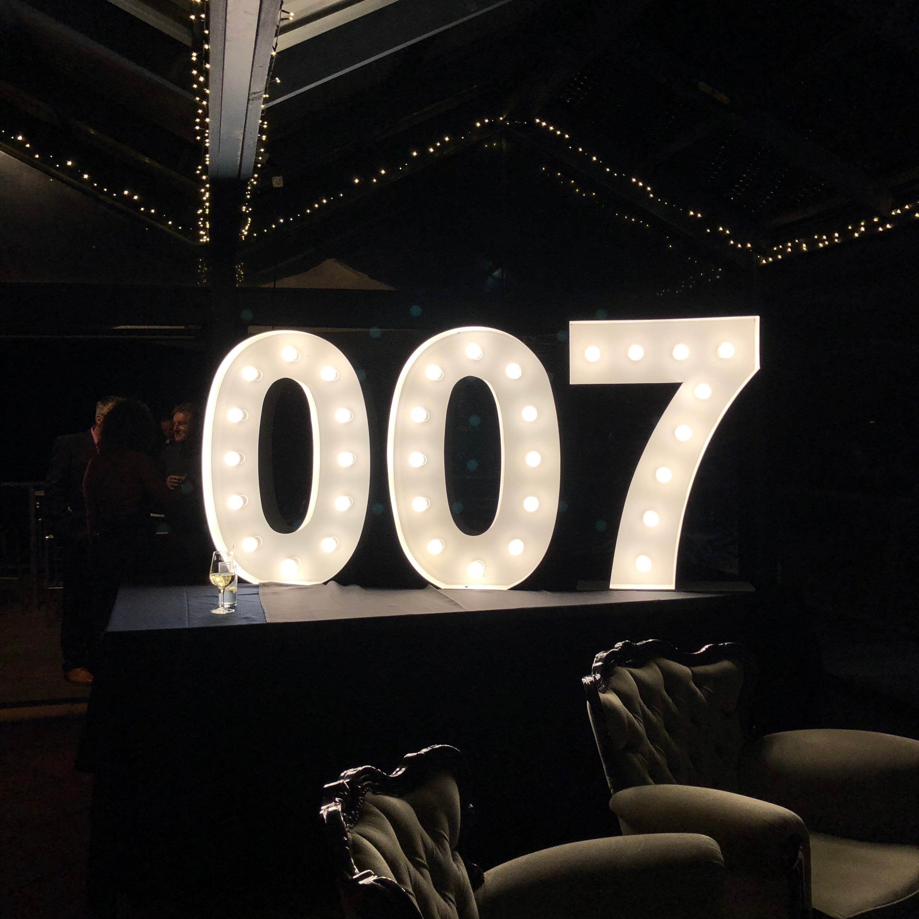 James Bond Themed event with 1m '007'