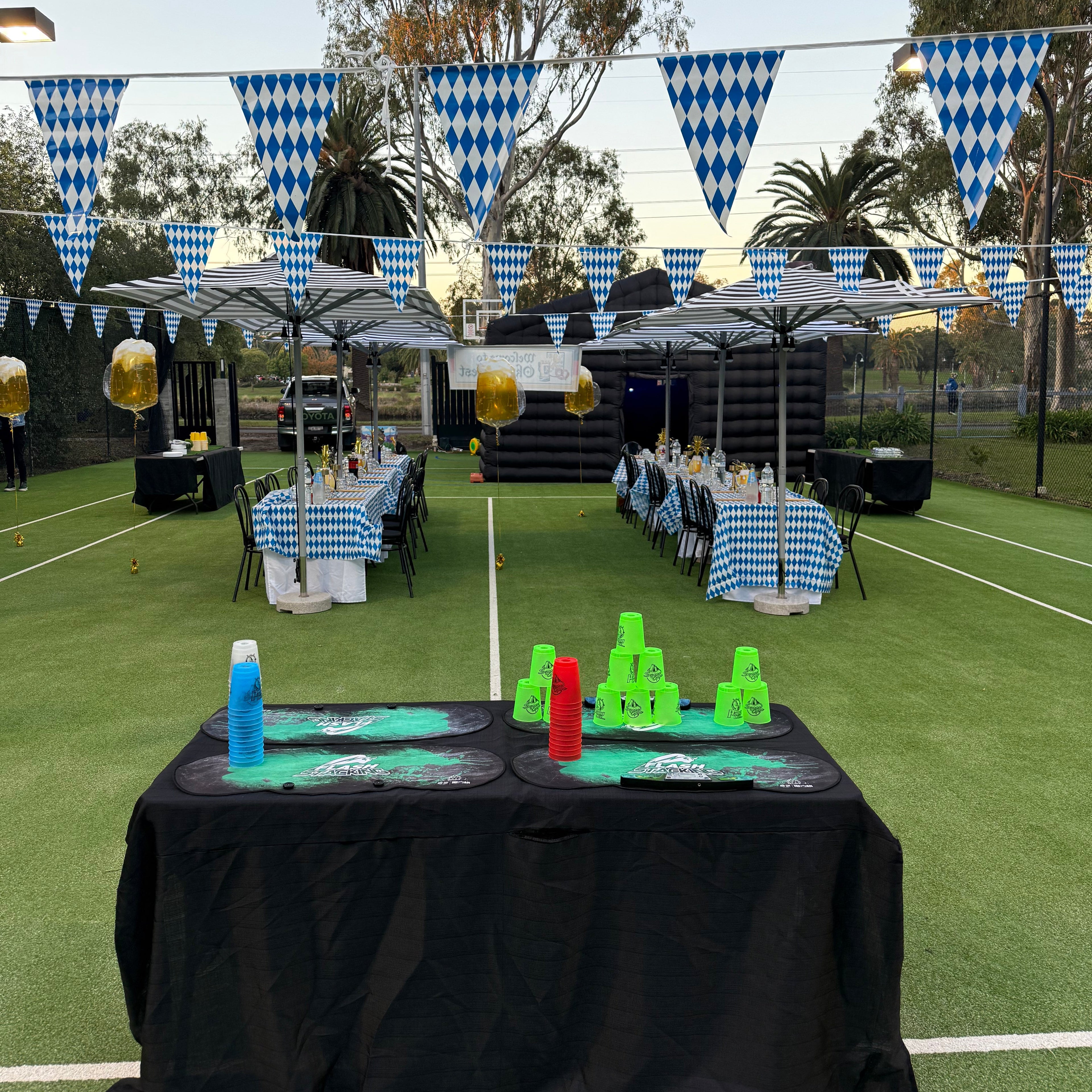 Cup Stacking Competition Hire Melbourne | Interactive Event Game