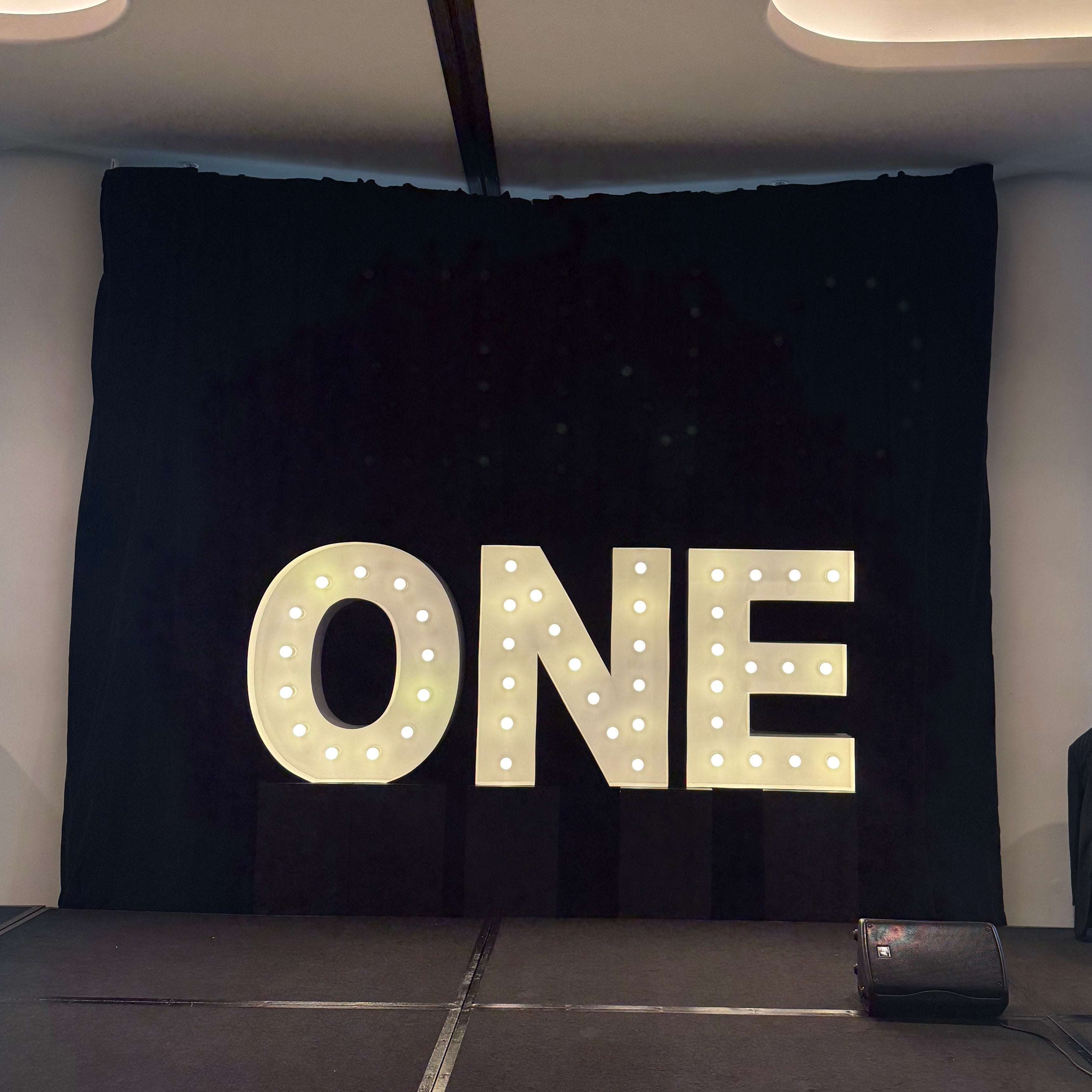 custom draping black backdrop hire melbourne