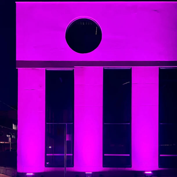 Battery Wash Light Hire Melbourne | Professional Outdoor Uplighting