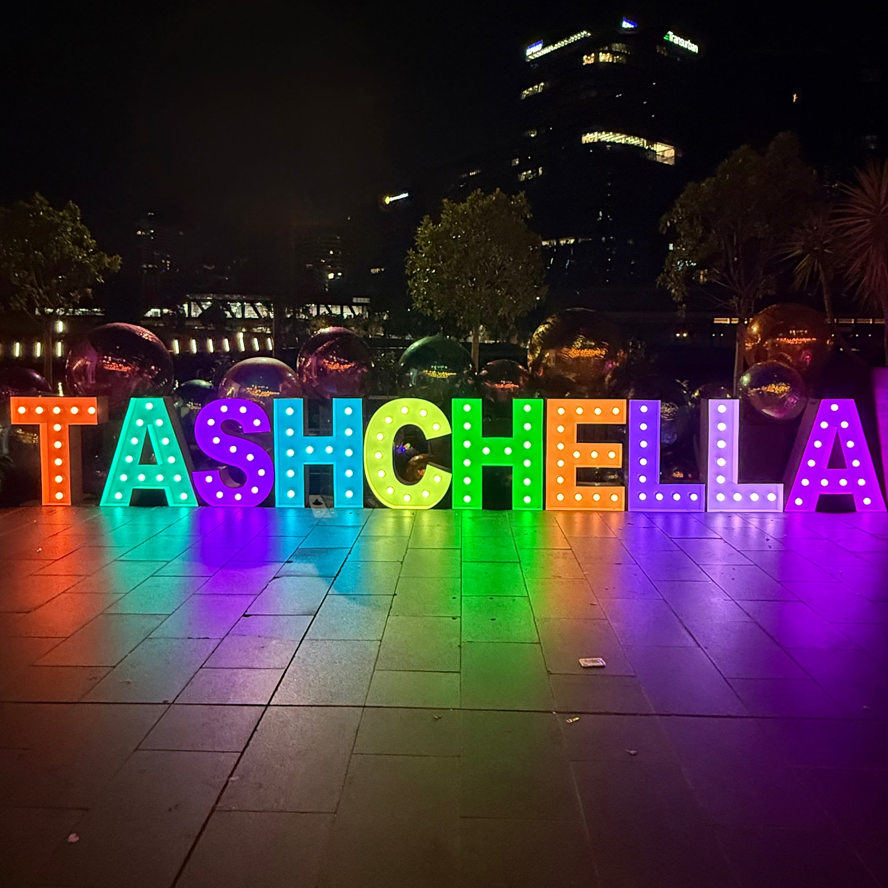 Custom Light Up Letters Hire Melbourne