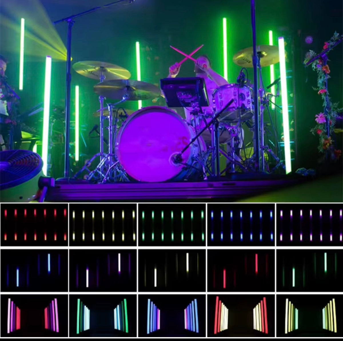 Tube Lighting Hire Melbourne | LED Event, DJ & Stage Lighting