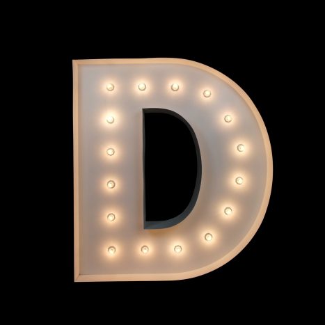 Letter D - Giant Letter Company