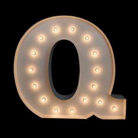 Letter Q - Giant Letter Company